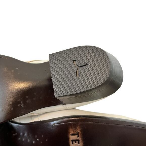 Tecovas The Dakota Women's Cowgirl Boots Size 8.5 Whitewash Bovine Western NWOB - Picture 13 of 16